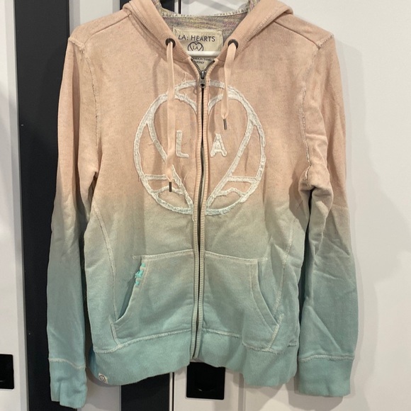 LA hearts zipper hoodie - Picture 1 of 6